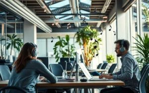 Scopri come integrare la musica nelle routine aziendali per migliorare la produttività e il benessere dei dipendenti con approcci creativi e innovativi.