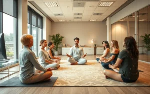 Scopri come la meditazione guidata in ufficio può ridurre lo stress