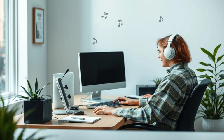 Scopri come la musica può diventare un alleato prezioso per ridurre l'ansia in ufficio
