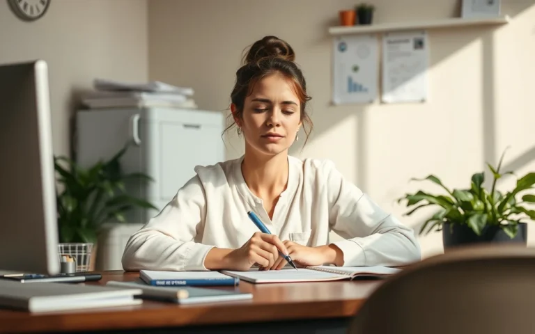 Scopri come la respirazione consapevole può alleviare lo stress lavorativo